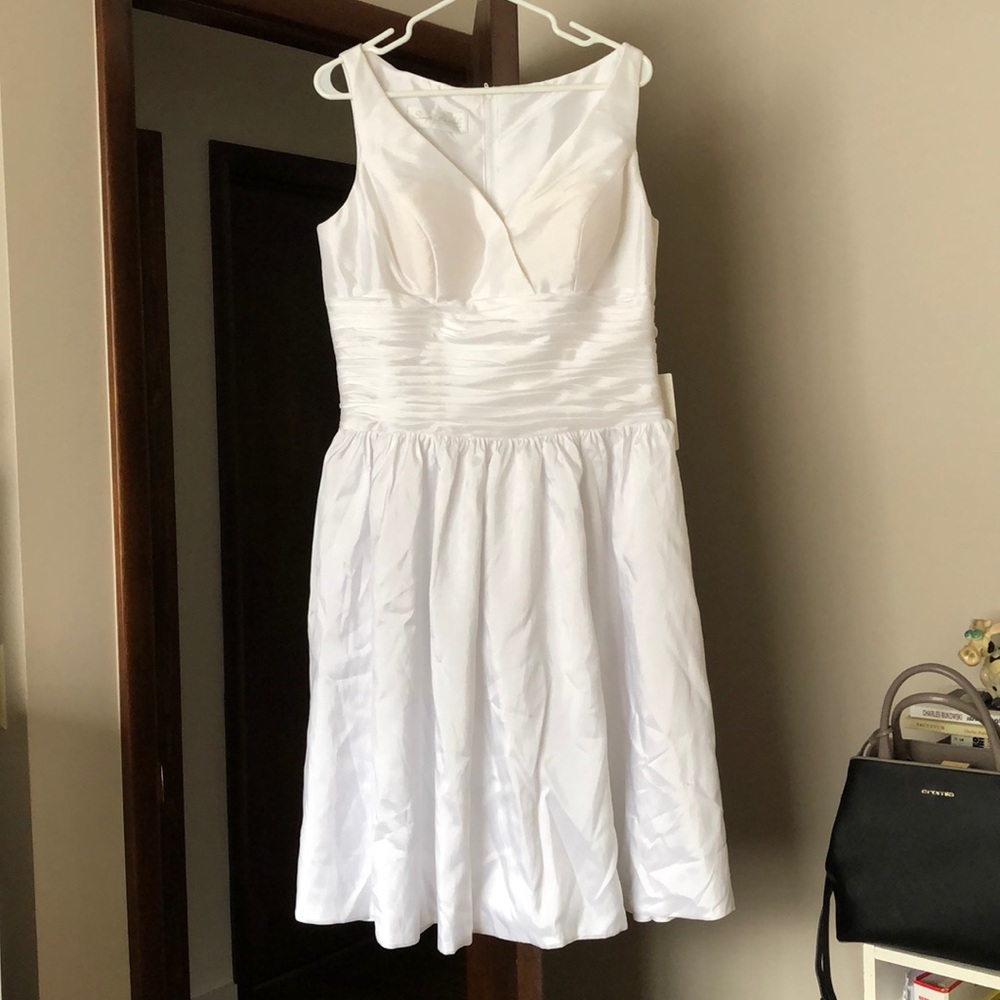 White wedding dress